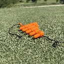 Vanotee orange avec Vanotee Cap orange.webp