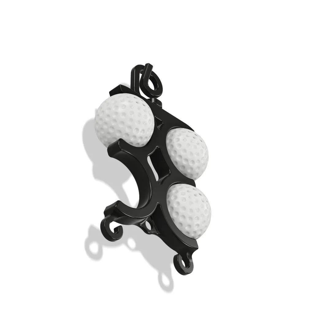 Porte balle de Golf Noir - 4.webp