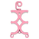 Porte balle de Golf Rose - 2.webp