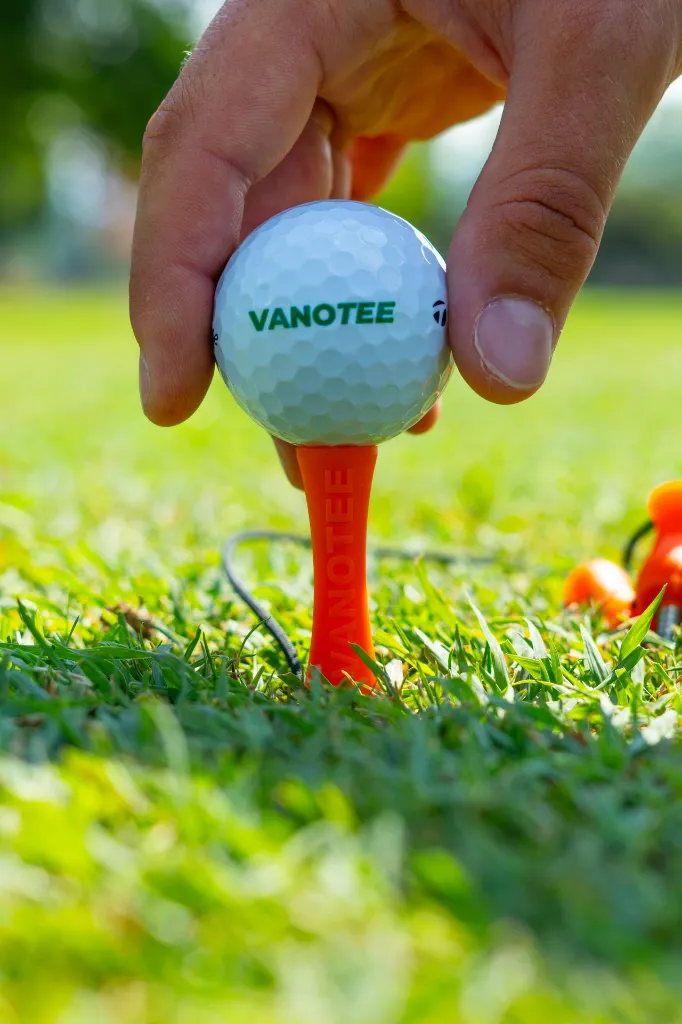 Tee de golf Vanotee Orange 3.webp