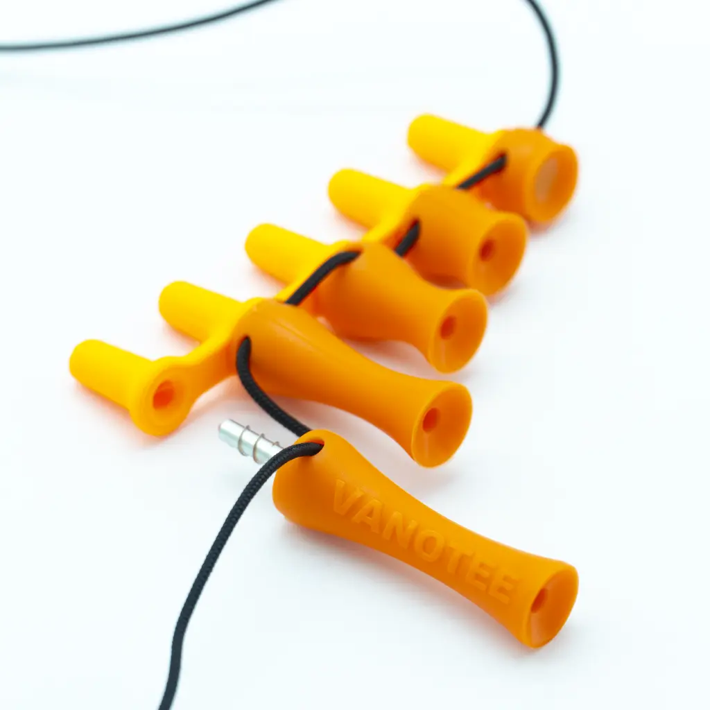 Vanotee Cap avec Vanotee Orange - avec le tee de 50mm qui n est pas dans le Vanotee Cap.webp