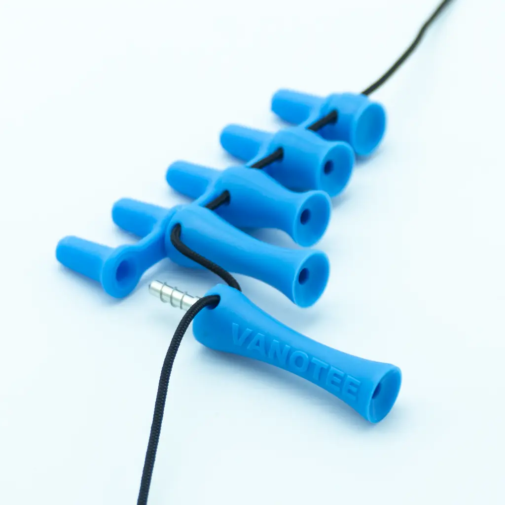 Vanotee Cap avec Vanotee Bleu - avec le tee de 50mm qui n est pas dans le Vanotee Cap.webp